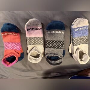 Bombas Low-Cut Athletic Socks - 4-pack